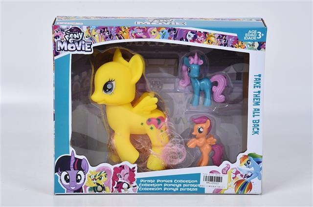 Poney, Set 3 Figurine