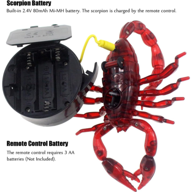 Scorpion Inteligent cu Telecomandă – Jucărie Interactivă