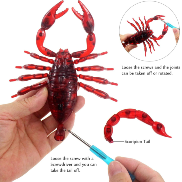 Scorpion Inteligent cu Telecomandă – Jucărie Interactivă