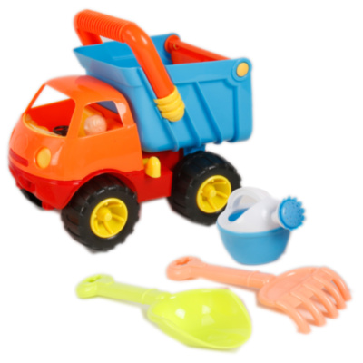 Camion cu 3 Accesorii de Nisip, 25cm | image