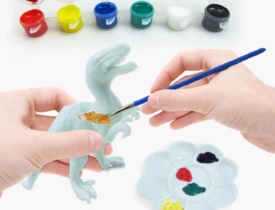 Set creativ cu 8 dinozauri de pictat | image