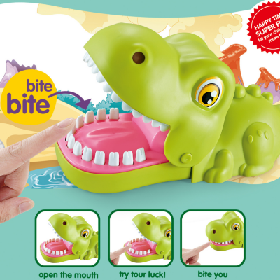 Dinozaur-Crocodil Mușcător - Joc de Reflexe Amuzant | image
