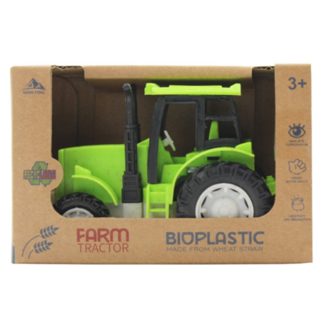 Tractor Ecologic din Bioplastic pentru Copii (culoare aleatorie)