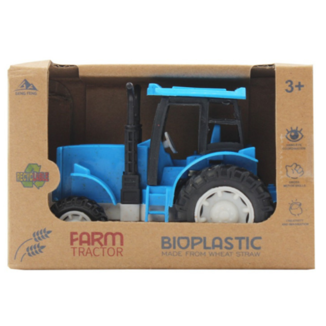 Tractor Ecologic din Bioplastic pentru Copii (culoare aleatorie)