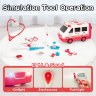 Set Ambulanță Interactivă cu Accesorii Medicale – Stație de Salvare