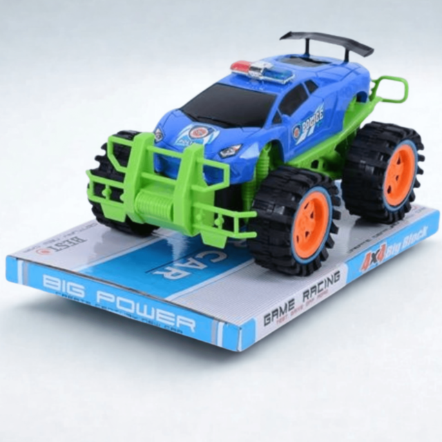 Mașină Poliție Monster Truck (culoare aleatorie)