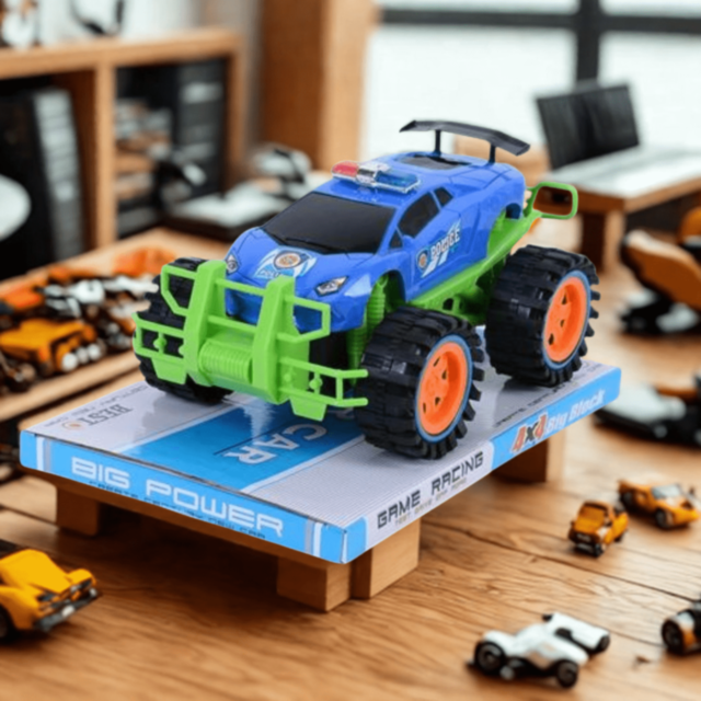 Mașină Poliție Monster Truck (culoare aleatorie)