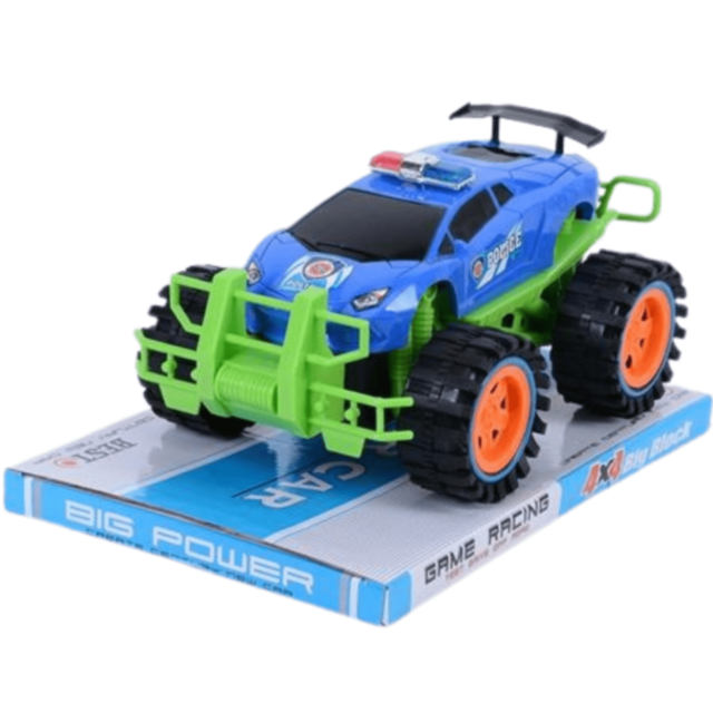 Mașină Poliție Monster Truck (culoare aleatorie)