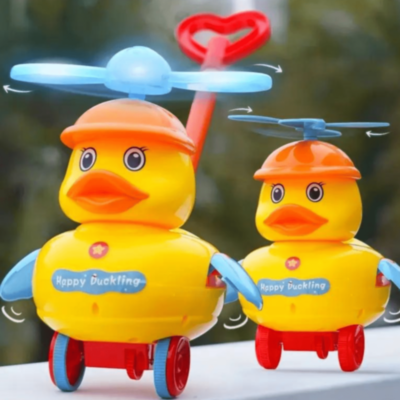 Rață de Împins cu Elice și Mâner | image