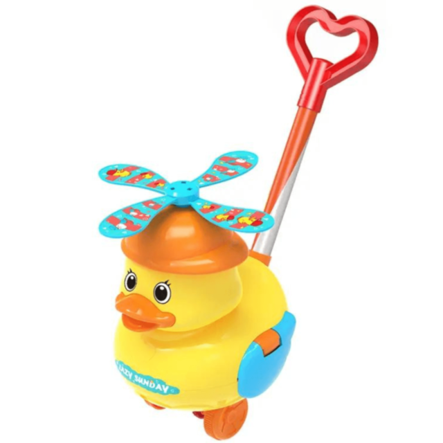 Rață de Împins cu Elice și Mâner