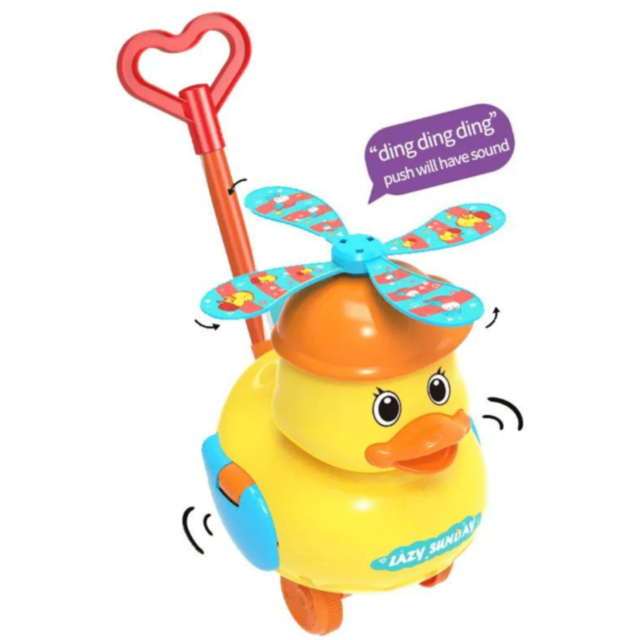 Rață de Împins cu Elice și Mâner