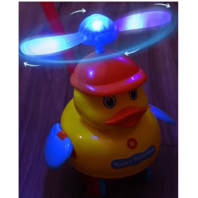 Rață de Împins cu Elice și Mâner