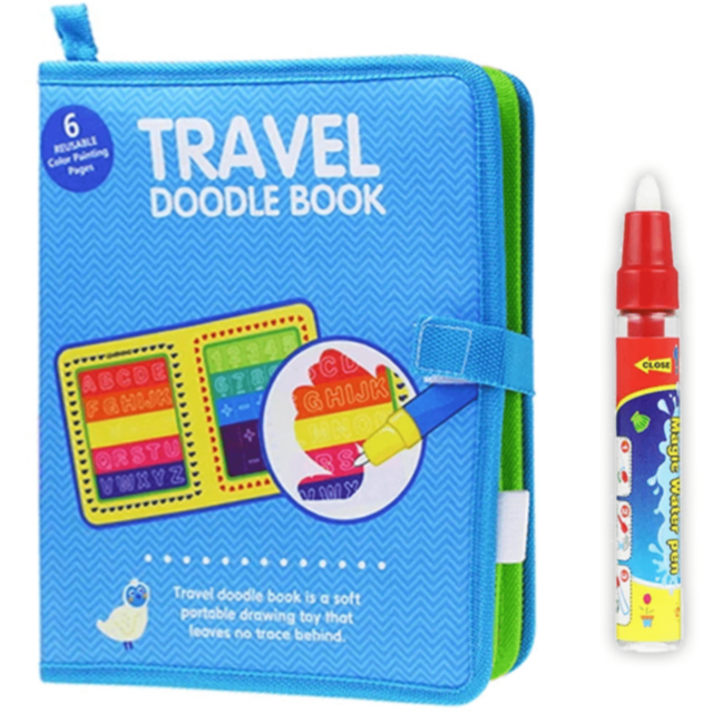 Carte Magică de Desen cu Apă cu 6 Pagini