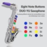 Saxofon de Jucărie pentru Copii cu Taste Colorate (culoare aleatorie)
