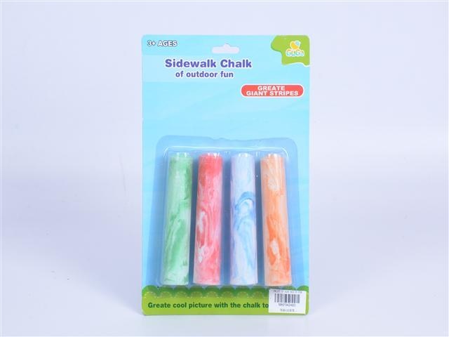 Creta Colorată Groasă pentru Asfalt 4buc.