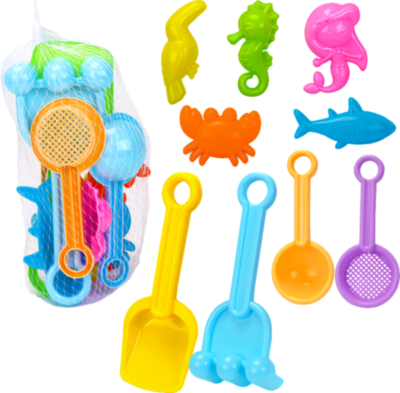 Set 9 Accesorii de Nisip, 27cm | image