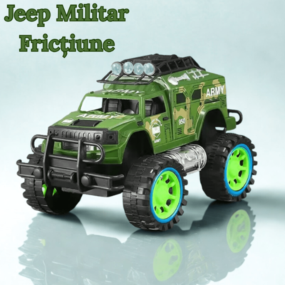 Jeep Militar de Fricțiune cu Roți Mari Off-Road | image