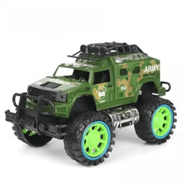 Jeep Militar de Fricțiune cu Roți Mari Off-Road