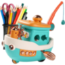 Barcă Interactivă cu Pescuit și Pești Magnetici (culoare aleatorie)