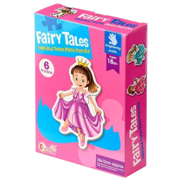 Puzzle Montessori Fairy Tales 6 în 1 pentru Copii