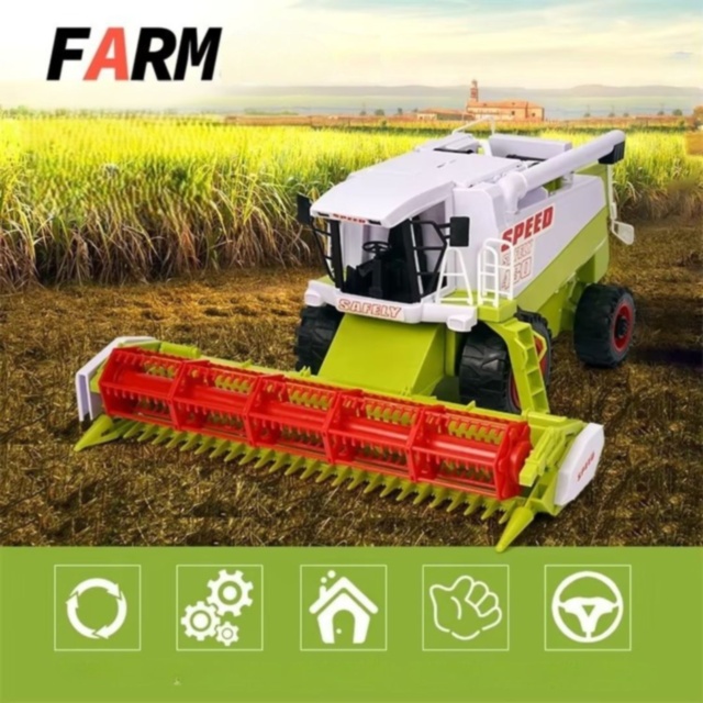 Combină Agricolă de Jucărie pentru Copii cu Funcții