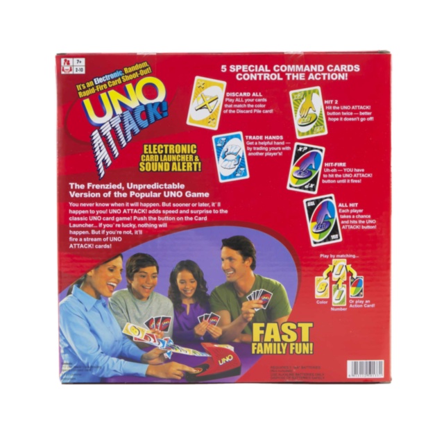 Joc Uno Attack cu Lansator de Cărți