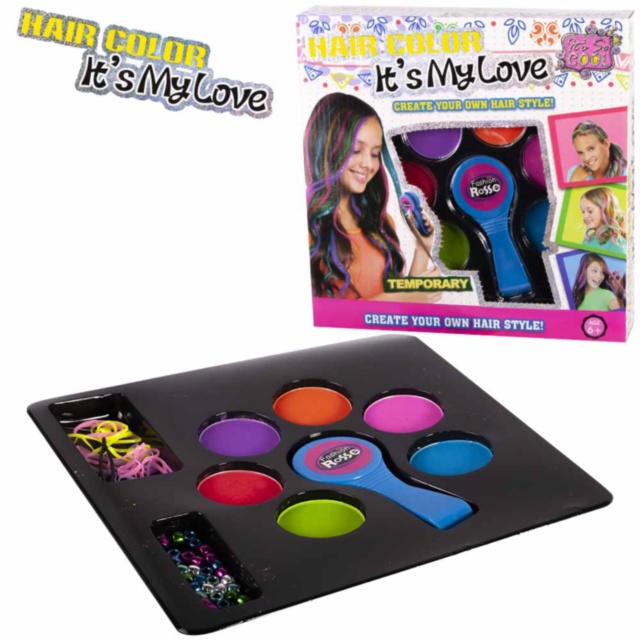Set de Vopsit Părul cu Cretă Multicoloră