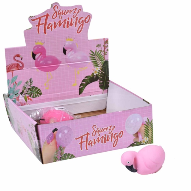 Flamingo Squishy Roz, Jucărie Antistres 