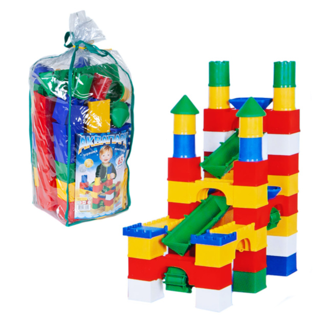 Set de construсție  Aqua-Parc cu 65 Blocuri Mari