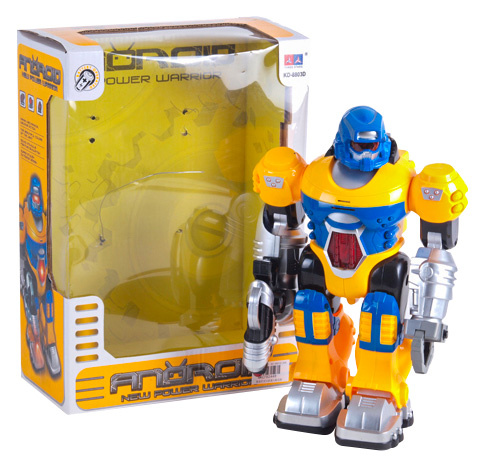 Робот Электронный Движущийся с Звуковыми и Световыми Эффектами