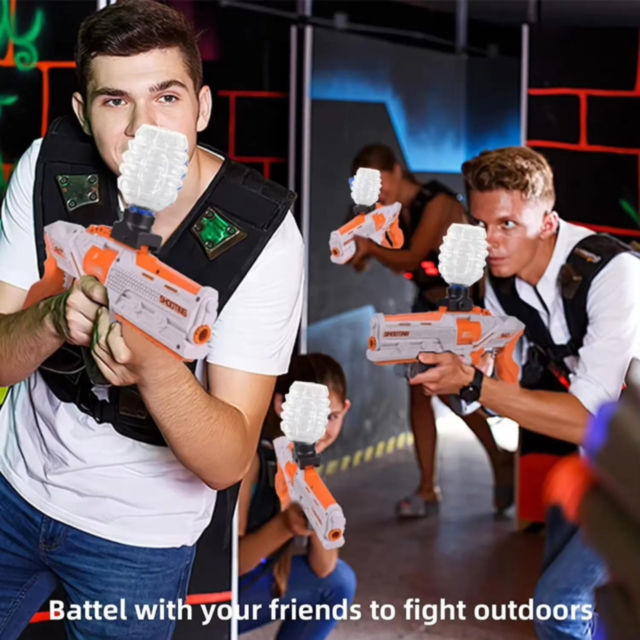 Blaster cu Bile de Apă și Darts - Set Complet de Bătălie