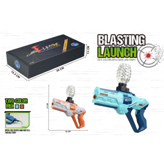 Blaster cu Bile de Apă și Darts - Set Complet de Bătălie