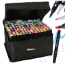 Set de Markere cu 168 Culori Vibrante – Ideal pentru Desen și Ilustrații