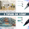 Set de Markere cu 168 Culori Vibrante – Ideal pentru Desen și Ilustrații