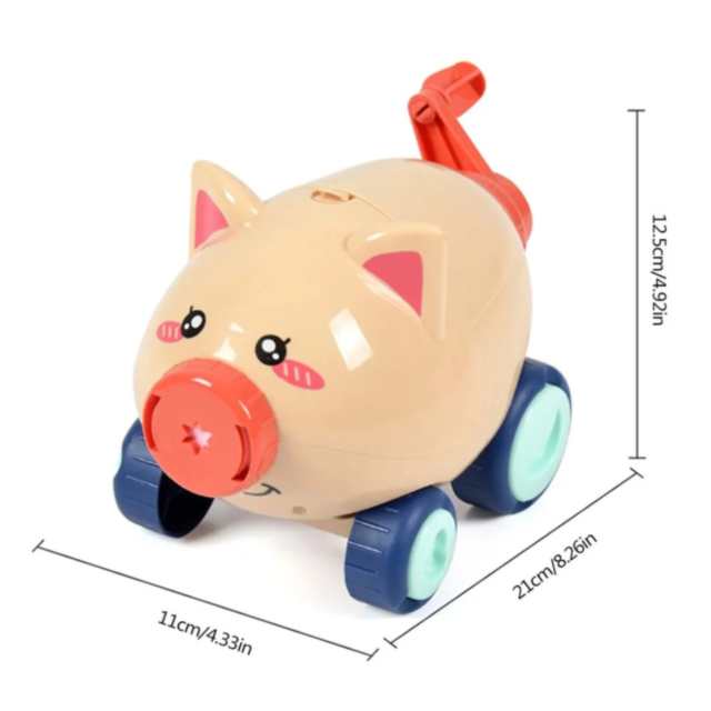 Set Creativ Porcușor cu Plastilină Colorată fără Baterii – 43 Piese și 12 Culori