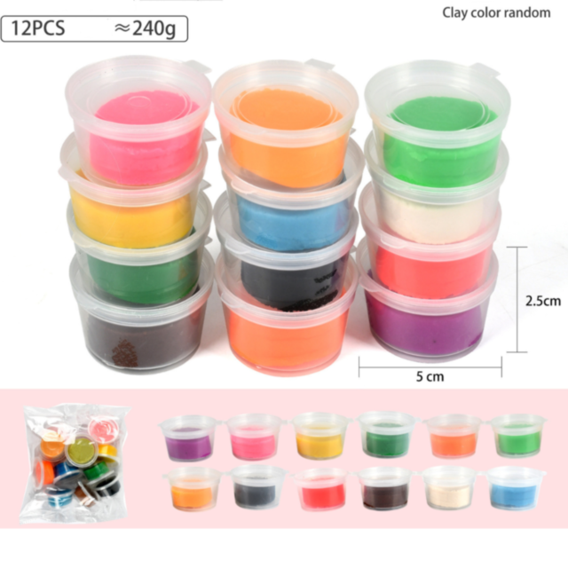 Set Creativ Porcușor cu Plastilină Colorată fără Baterii – 43 Piese și 12 Culori