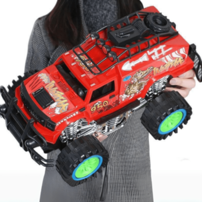 Monster Truck Inerțial Dino cu Roți Mari Off-Road (culoare aleatorie) | image