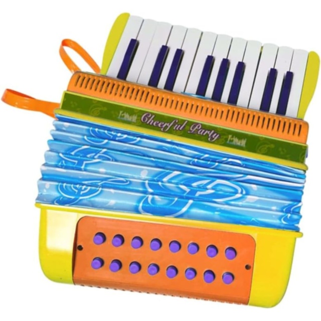 Acordeon de Jucărie pentru Copii cu Clape și Butoane (culoare aleatorie)