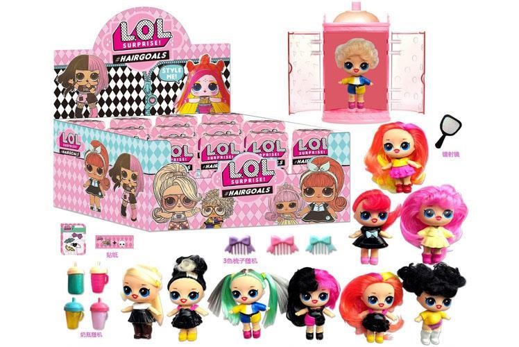 Noua Păpusă cu Păr LOL Surprise Hairgoals Wave 2 - Oare cine imi va pica? 12buc./set