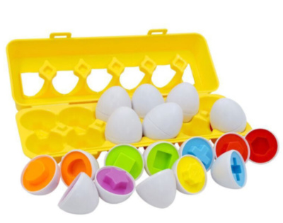 Set 24 Jumătăți de Ouă cu Figuri de Asociat  | image