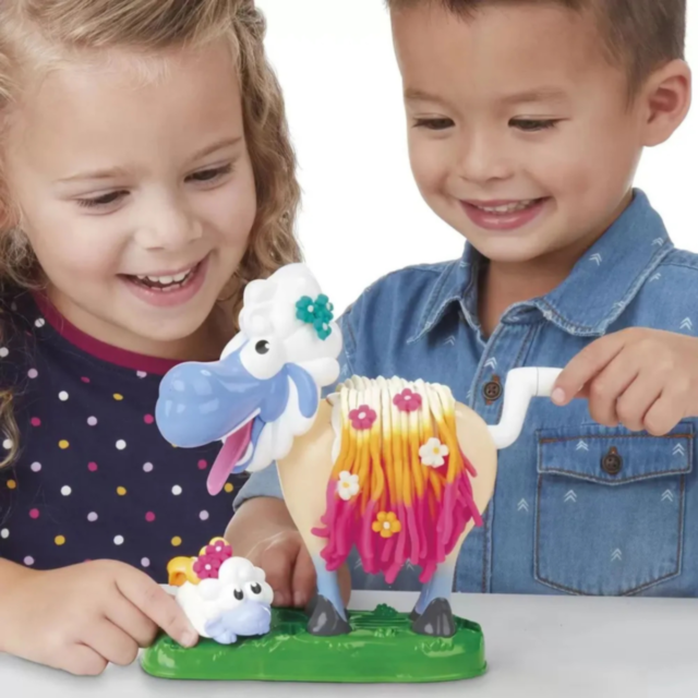 Oaia Veselă – Set de Modelaj Creativ cu Plastilină Colorată