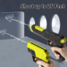 Pistol cu Apă 2 în 1 pentru Copii și Familie | Jet Lung de Apă 10 Metri
