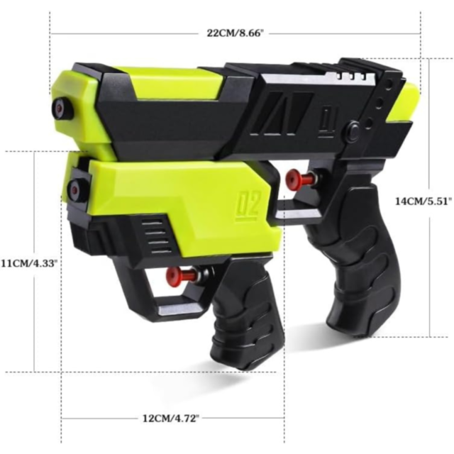 Pistol cu Apă 2 în 1 pentru Copii și Familie | Jet Lung de Apă 10 Metri