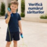 Coardă de sărit pentru copii cu contor mecanic