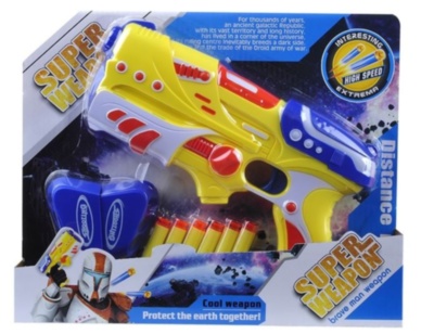 Pistol Blaster cu 6 Proiectile | image