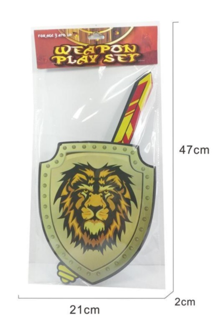 Sabie și Scut Cavalerească din Burete