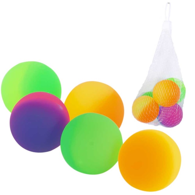 5 Bile Săltărețe Multicolore, 4.5cm