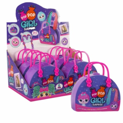 Figurina Pop Pop Hair Surprise în Gentuță, 6 buc./set | image