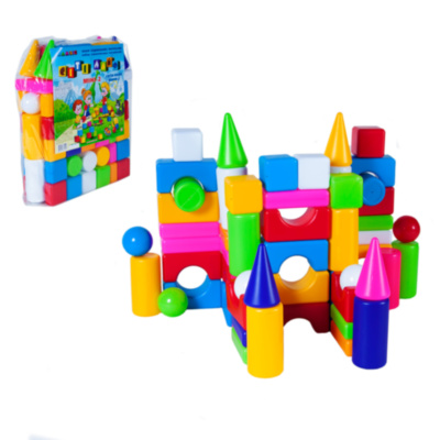 Set de Construcție cu Forme Geometrice Colorate | image