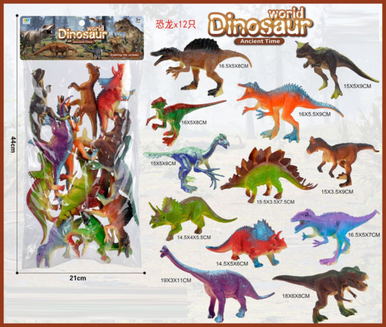 Mega Set 12 Dinozauri